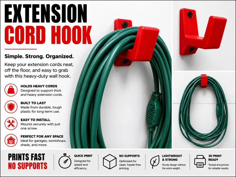 Extension Cord Hook