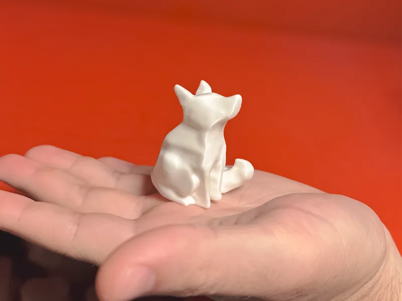 Minimalistic Animal Sculpture Pup Belgian Malinois