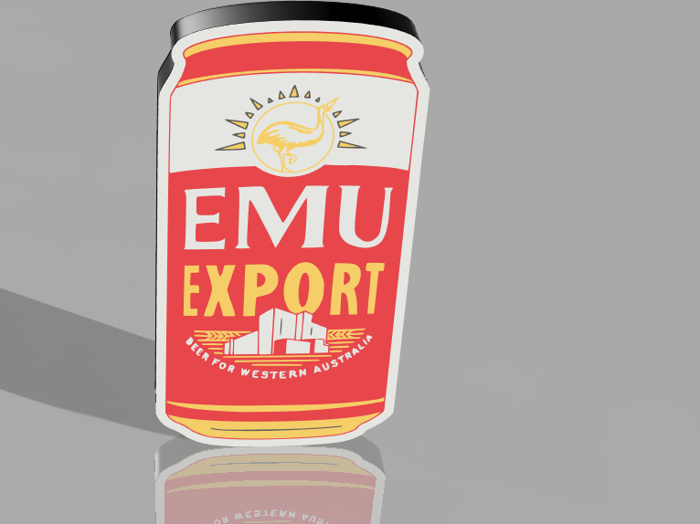 Emu Export bar/man cave light