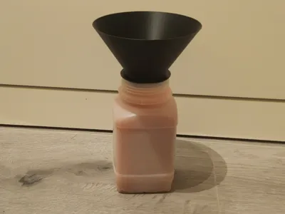 Silica funnel