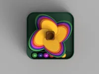 Marble Tree v2 - Leaves v1 - 20% adaptive cubic infill