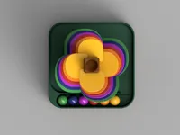Marble Tree v2 - Petals v1 - 20% adaptive cubic infill