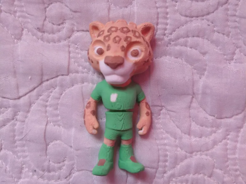 Mini Flexi Zayu (Mascota Fifa World Cup 2026)