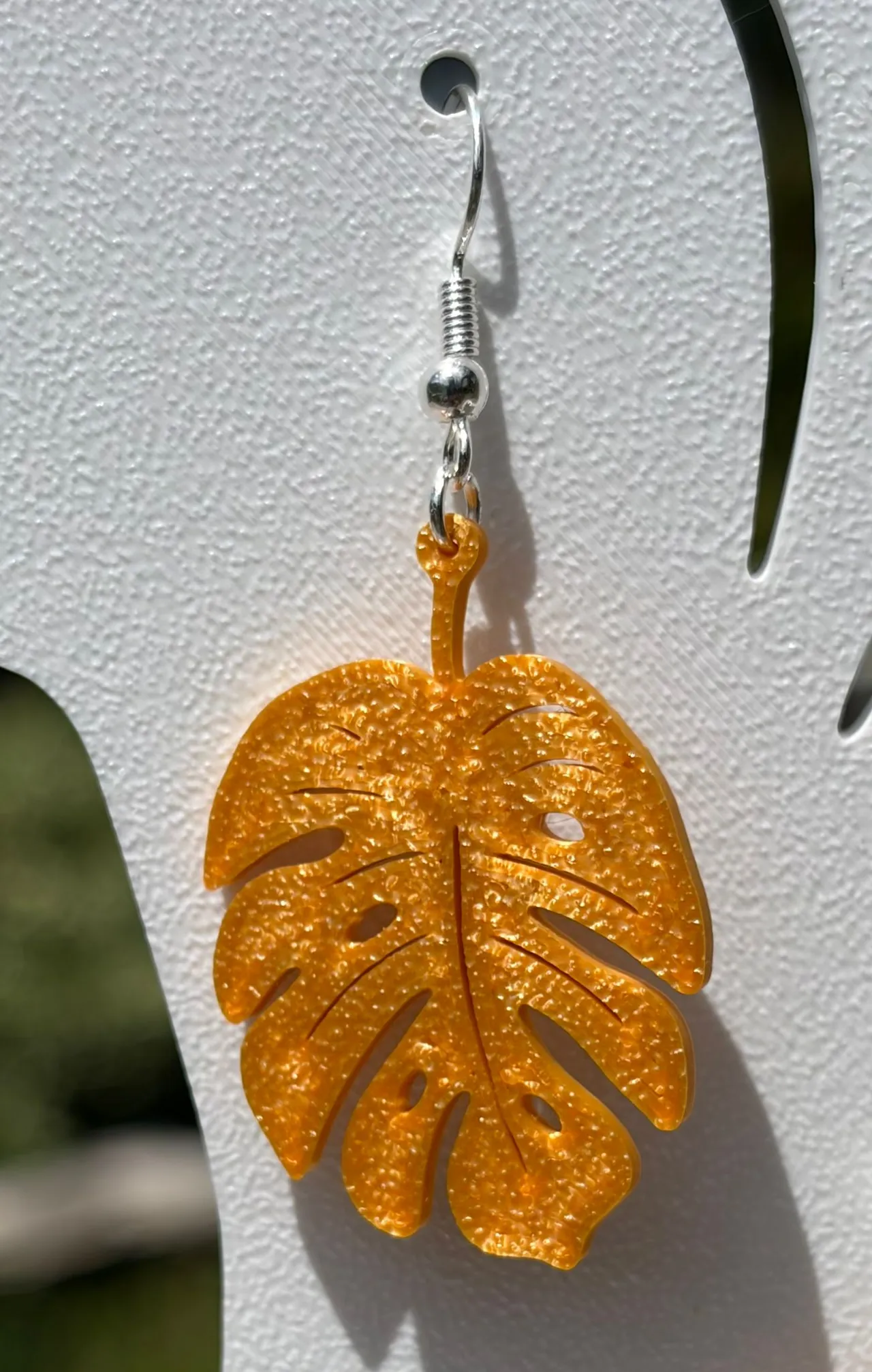 Monstera Ohrringe view 3