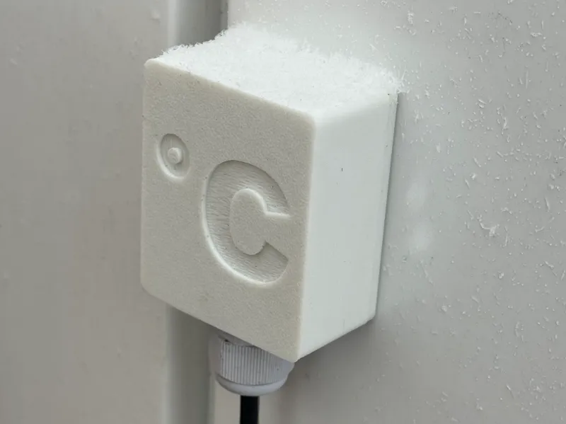 Thermocouple/temperature sensor box outdoor 