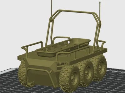 Рись Ground robotic complex Model