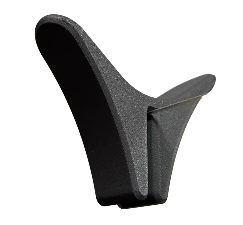 Shower box hook 6.5 mm glass thickness