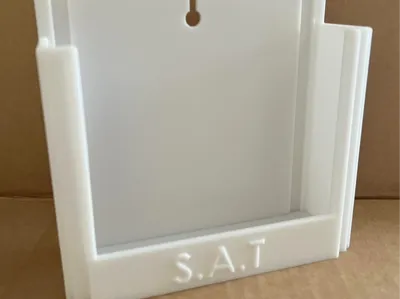 Wall mount for CSN Technologies S.A.T device