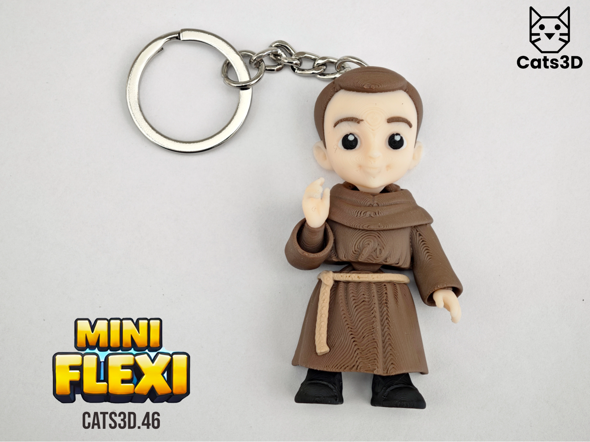 Frei Galvão – Mini Flexi Keychain
