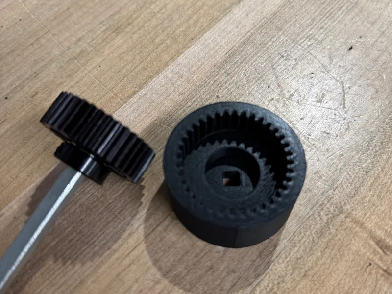1/8" Cutting/Sanding Jig for Halving 36T VEX Gears