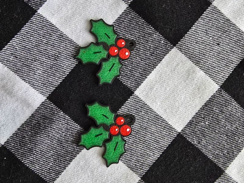 Mistletoe Earrings