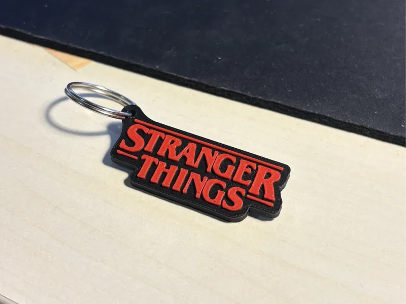 Portachiavi Stranger Things
