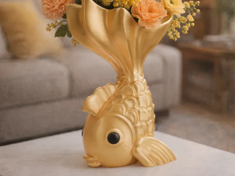 Goldfish Vase 
