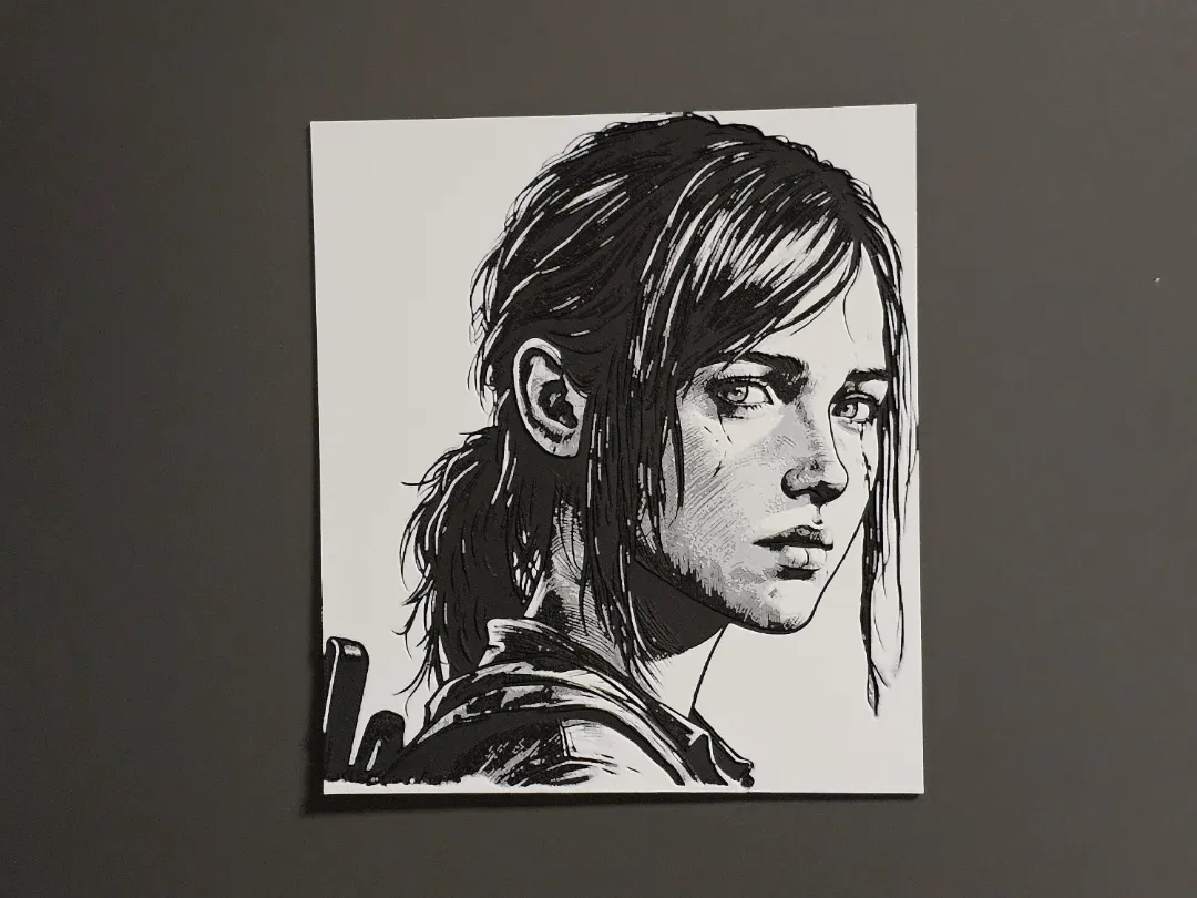 The Last of US Ellie - HueForge - Free 3D Print Model - MakerWorld