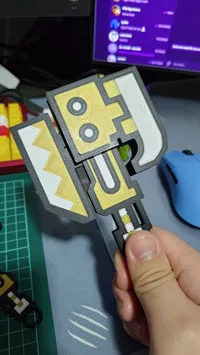 Easier No Support Print, Keychain Loop, 2 Different Sizes