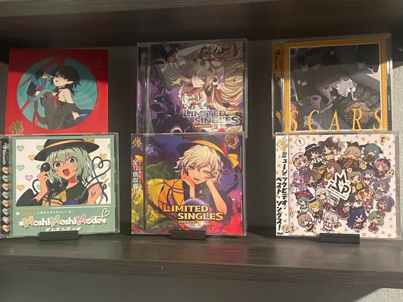 2x CD Case Display Stand