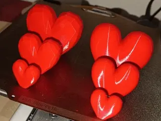 Valentine's day heart's