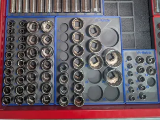 Gridfinity Craftsman Metric Socket Organizer 