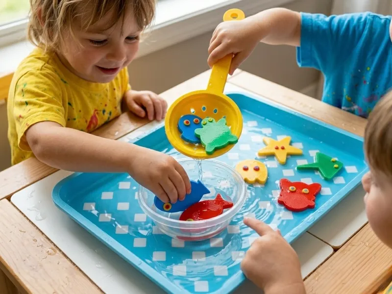 Sea Creature Scoop & Sort Water Play Set