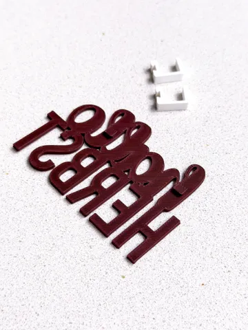 Clip o pieza de sujeción: hallo herbst – AutumnSet –Lettering for BloomFrame — vista de referencia 5