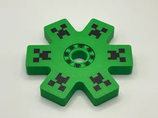 Minecraft Creeper Spinner Fidget