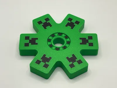 Minecraft Creeper Spinner Fidget