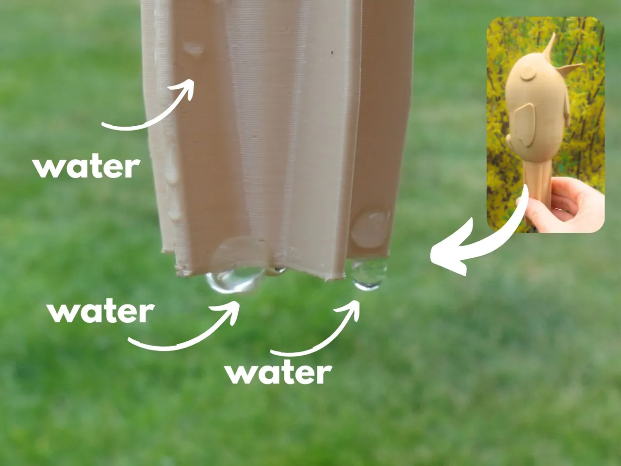 Plant Watering Bird – Self-Watering Helper view 2