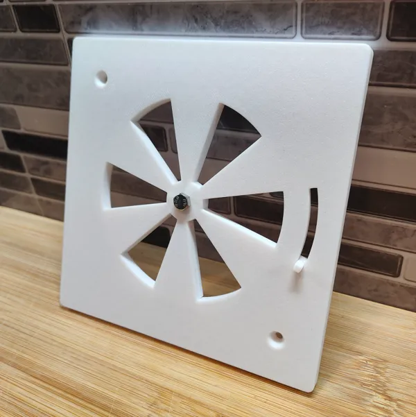 Grille de ventilation réglable 100mm