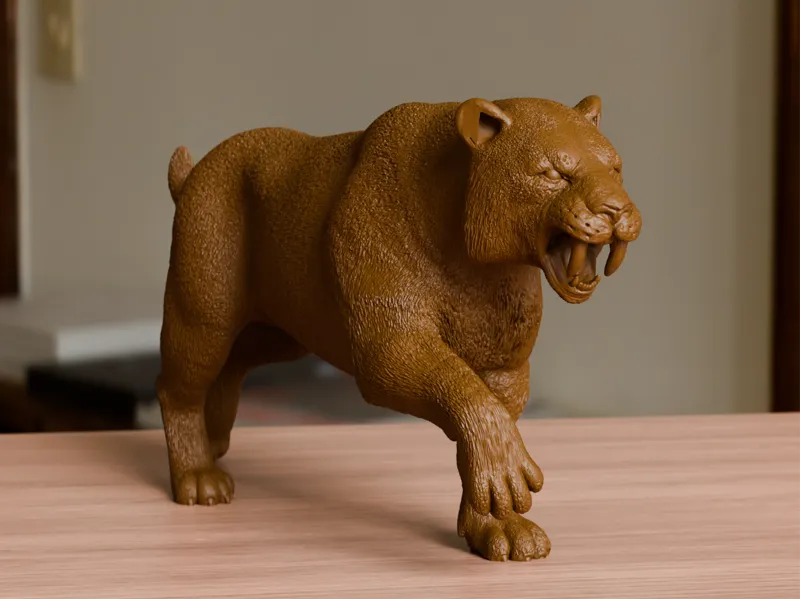 Saber-toothed cat (smilodon)