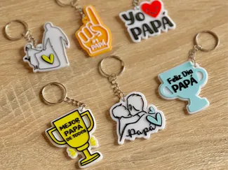 Llaveros del día del Padre