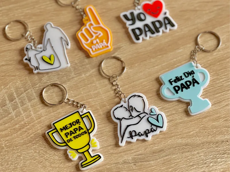 Llaveros del día del Padre