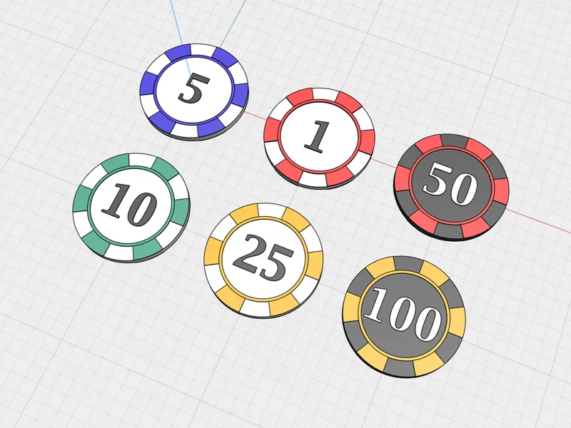 Simple Casino Chips