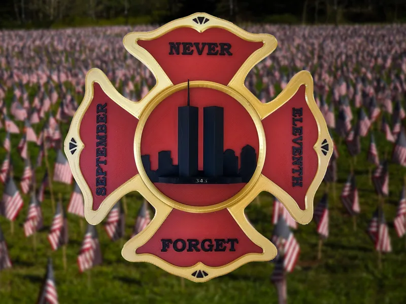 Maltese Cross - 9/11 Memorial - September 11, 2001