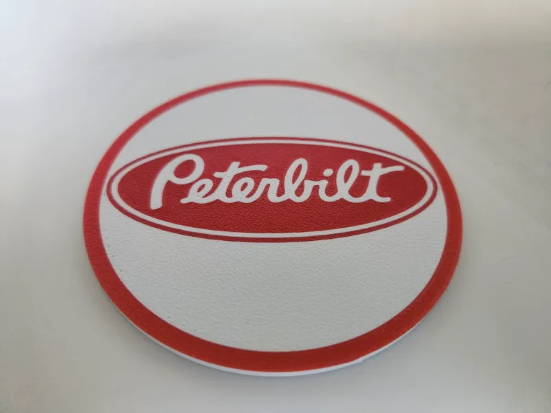 PETERBILT coaster set with caddy