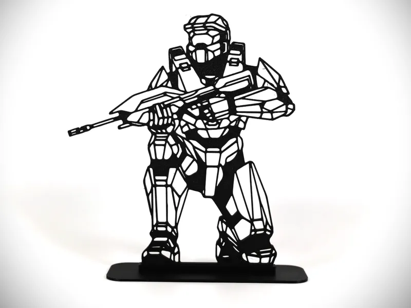Line Art Master Chief