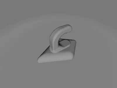 hook ( screw and double-sided tape )