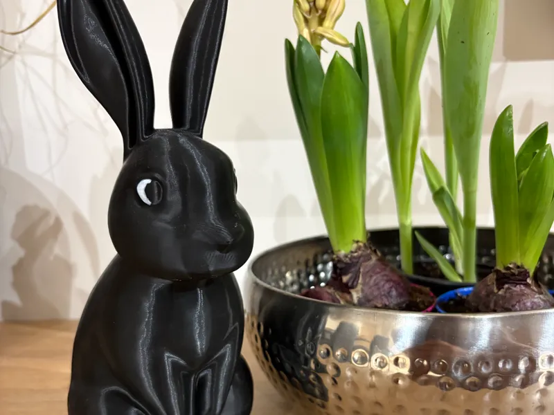 Easter bunny, easy to scale.