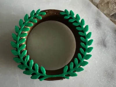 Wreath ear gauge 35mm