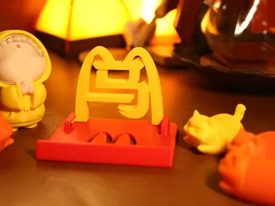 McDonald's Phone Stand, McDonald's Year of the Horse Limited Edition Phone Stand