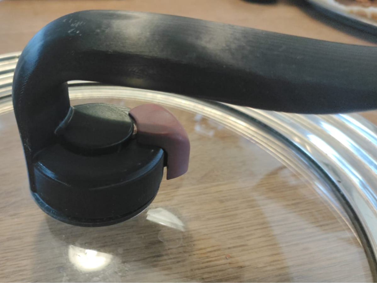 handle replacement for pan lid with pressure valve