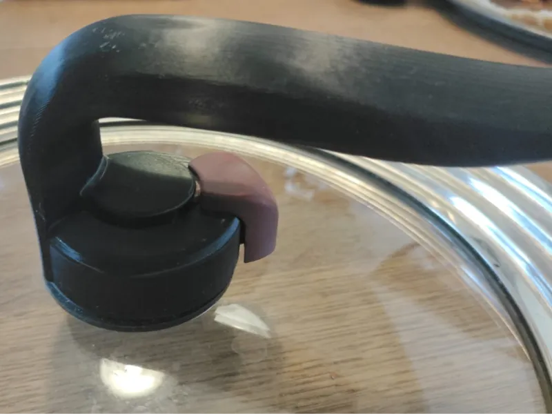handle replacement for pan lid with pressure valve