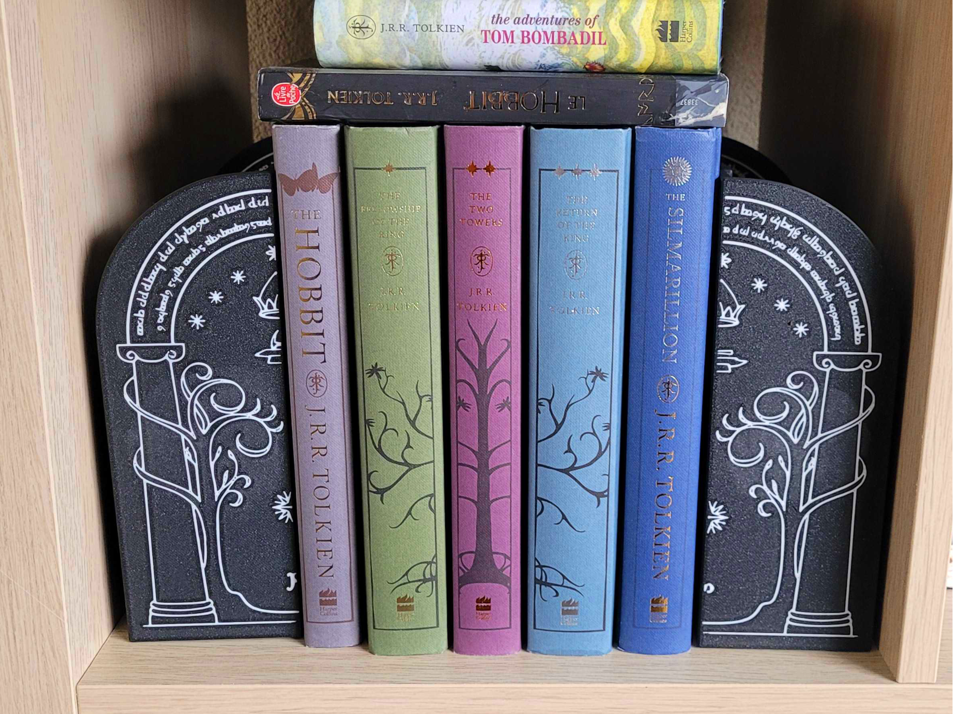 LotR - Doors of Durin Bookends 