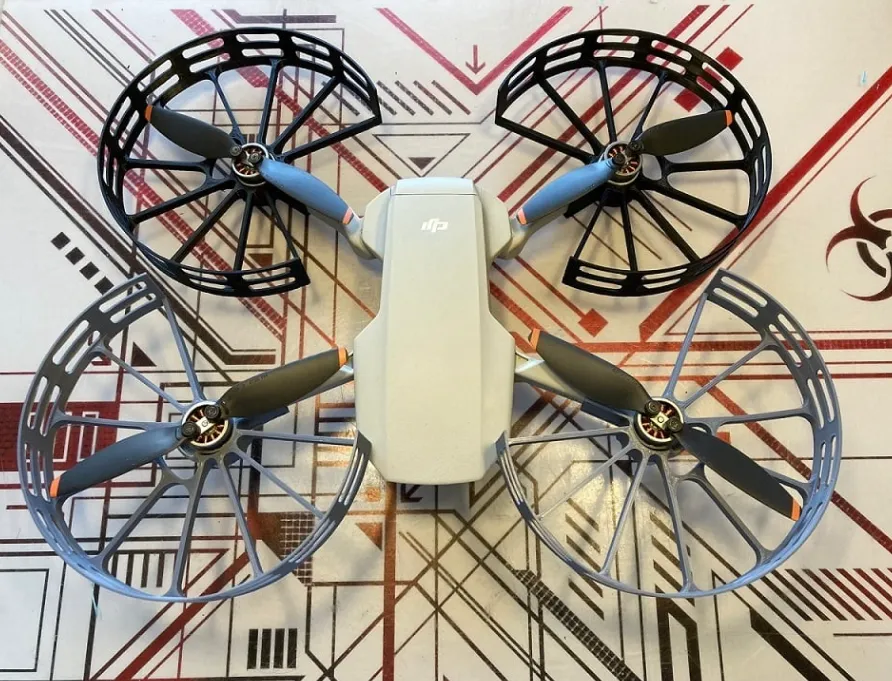 2x Propellerschutz Set In Rot Für DJI Mini 1, 2 & SE – Transportsicherung Für Drohnen