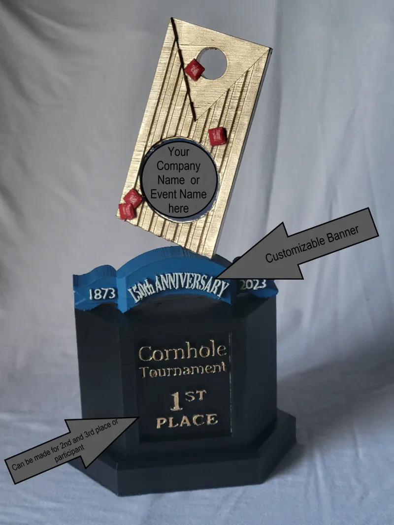 Cornhole Tournament Trophy