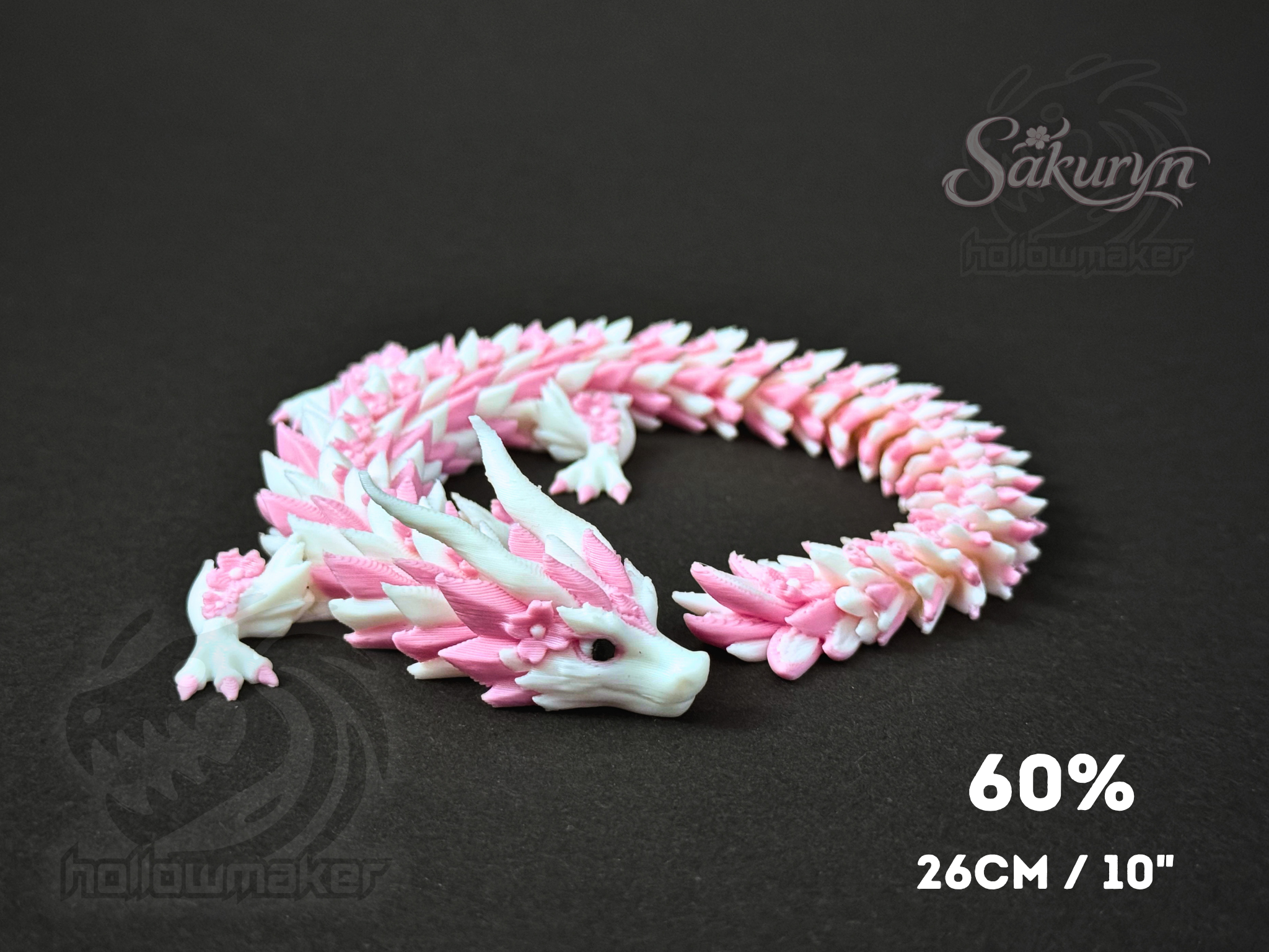 Sakuryn - Articulated Cherry-Blossom Dragon - 1