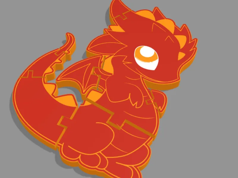 RED DRAGON ORIGINAL FIDGET