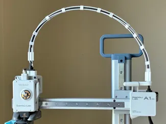 A1 Mini cable guide with clips