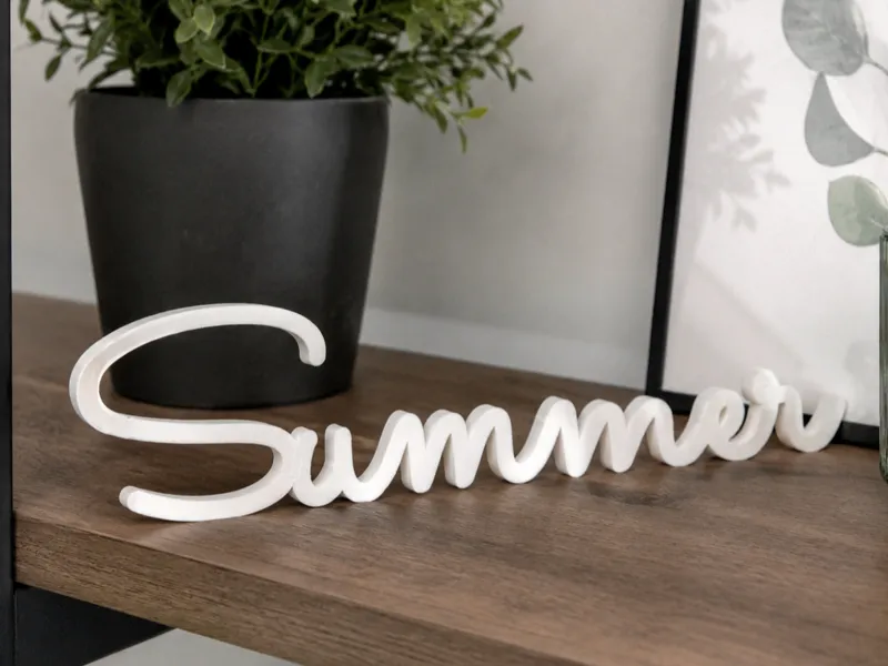 Summer Decor Stand – Seasonal Home Sign