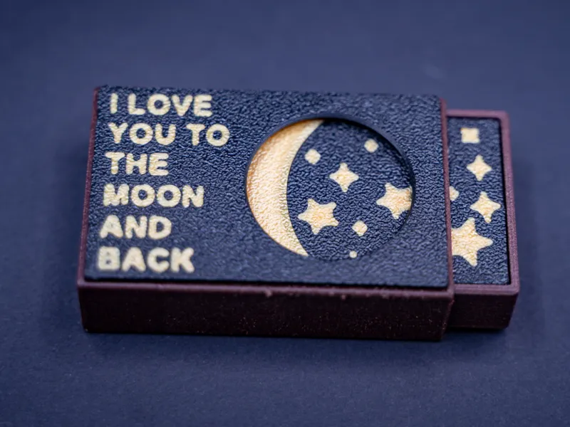Valentinstag Geschenkbox – To the Moon and Back