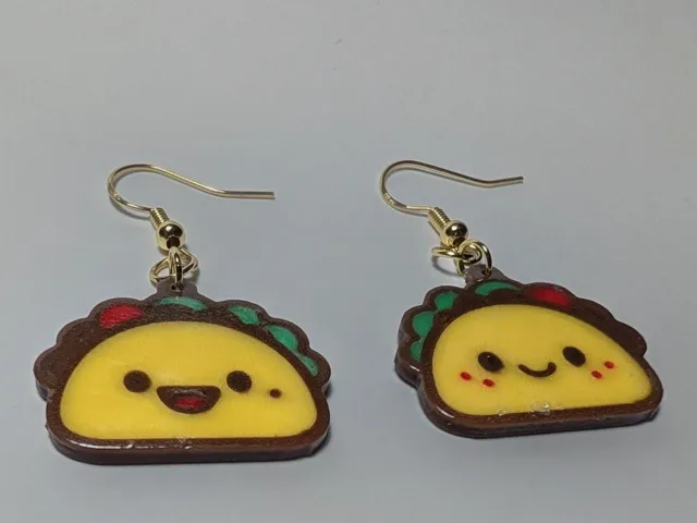 Taco Earrings